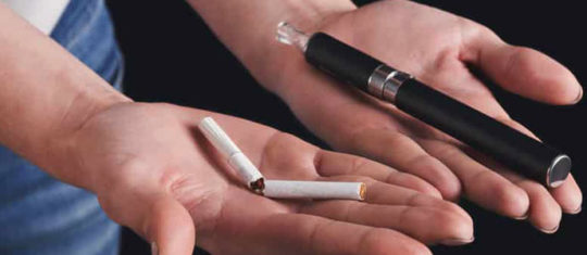 Sevrage tabagique avec la cigarette électronique